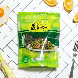 대령숙수 고흥완도 손질 세척 건미역줄기 미역줄기볶음 