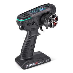 DUMBORC 2.4G 10CH 디지털 라디오 원격 컨트롤러 DDF-350 송신기 RC 자동차 보트 탱크 LCD FHSS 시스템 용