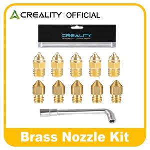 Creality Original Ender 3 황동 노즐 키트 MK 3/Pro/VV2 Neo/S1/S1 Pro/Ender 5/Plus/Pro 용 3D 프린터 액