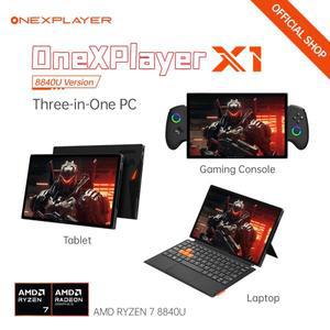 OneXPlayer X1 PRO AMD Ryzen AI 9 HX370 8840U 노트북 태블릿, 3 in 1 PC 게임 콘솔, 10.95 인치 윈도우