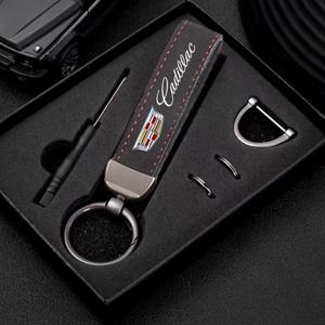 열쇠 고리 자동차 키 체인 캐딜락 에스컬레이드 STS XLR GT4 XT4 CT5 CT6 ATS XT5 CTS SRX XTS EXT CT4 ELR