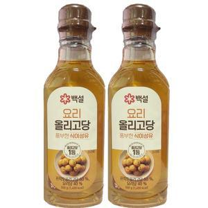 백설 요리 올리고당 500g x 2개 풍부한 식이섬유