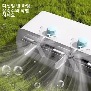 흡입 흡착기 유형 벽걸이 에어컨 풍향 장치 가정용 바람막이 공기 배출구 이송 안내 보드