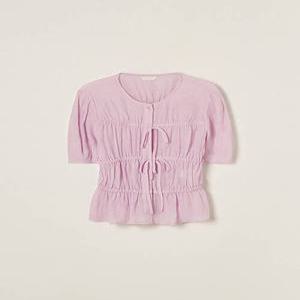 ROEM 리본 블라우스_RMBLF25R14 565496