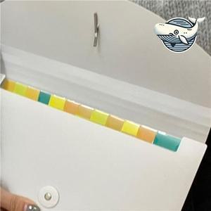 투명 아코디언 수납파일 영수증정리함 통장 보관 통장보관함