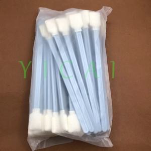 에코 솔벤트 프린터 청소 스틱 잉크 브러시 스폰지 내구성 품질 프린트 헤드 청소 스폰지 23cm 50 개