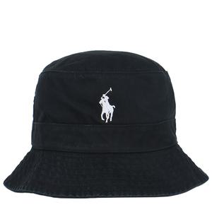 폴로랄프로렌 25SS 포니 로고 버킷햇 블랙 710798567 006