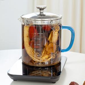 더존쿡 인덕션 약탕기 대용량 3.8L 약탕기 전기 유리 홍삼제조기 청국장,식혜제조기