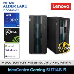 레노버 12세대 i9 컴퓨터 Gaming5-17IAB7-CI9GT65SVMR+11PRO(I9 12900+16GB+SSD2TB+2TB+GTX1650+11PRO)
