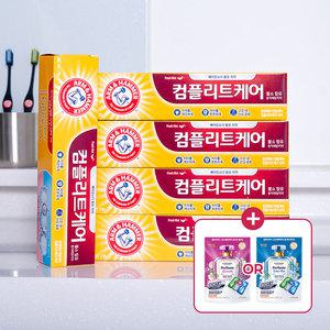 암앤해머 컴플리트케어 베이킹소다 불소 치약 178g 5개 + 캡슐세제