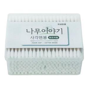 [QN3570V1_55]나무이야기 사각면봉 면봉 회오리형 200p