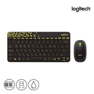 로지텍코리아 로지텍 MK240 NANO 콤보 무선 키보드 마우스 세트 블랙