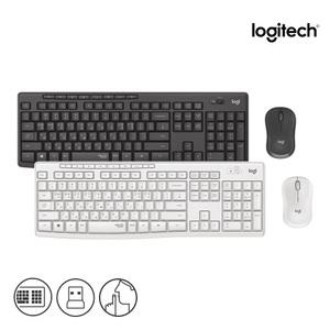 로지텍코리아 로지텍 MK295 콤보 무소음 무선 키보드 마우스 세트