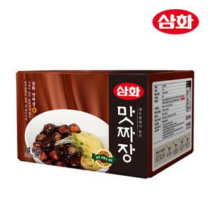 삼화식품 대용량 업소용 식당용 맛짜장 14kg /본사직영