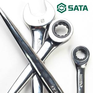 사타(SATA) X빔 기어렌치 19mm 강력 자동스패너 깔깔이 라쳇렌치 몽키 자동차공구
