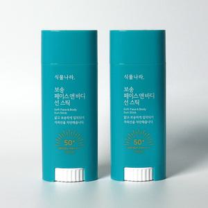 식물나라 산소수 페이스 앤 바디 보송 선스틱 30g 2개