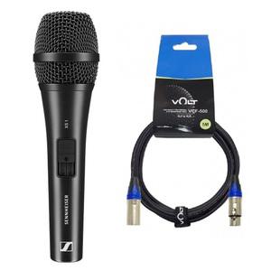 [젠하이저] XS1+5M케이블 유선마이크 다이나믹 XS-1 보컬용 가수용 공연용 행사용 라이브 단일지향 학교