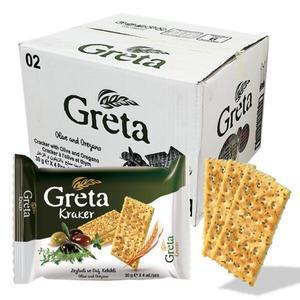 아트박스/그레타 허브크래커 올리브 오레가노 120g 1박스(24개입)