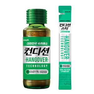 컨디션100ml x 10병 + 컨디션스틱 그린애플맛 18g x 2개