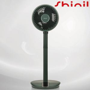 신일 스탠드 리모컨 저소음 BLDC 에어 서큘레이터 공기순환 초미풍 선풍기 가정용 사무실용 공부방 선풍기 딥그린