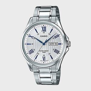 CASIO 카시오 MTP-1384D-7A2 남성시계 심플 메탈 손목시계