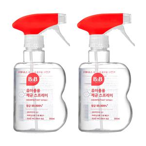비앤비 살균 소독 제균 스프레이300ml 2개