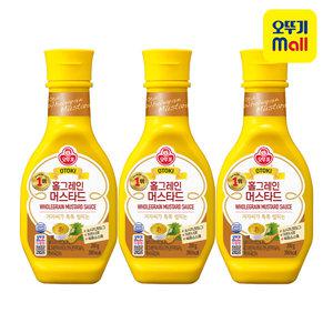 오뚜기 홀그레인 머스타드 280gx3개