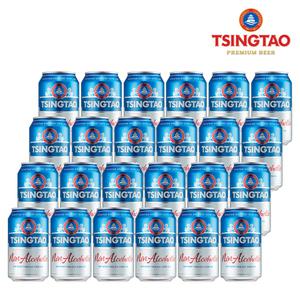 [칭따오] 무알콜 330ml 24캔 맥주맛음료 칭타오 논알콜 다이어트