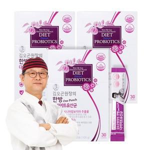 [본사직영] 김오곤 원장의 한방One-Punch 다이어트 유산균 90포 3개월분