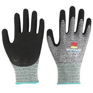 3M 슈퍼터프 라텍스 화이트블랙멜란지 M (10EA) 장갑