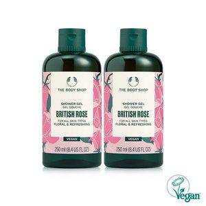 [더바디샵]브리티쉬 로즈 샤워젤 250ML 듀오세트 (880004)