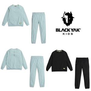 [롯데백화점]블랙야크 키즈 아동 공용 냉감소재 긴팔 트레이닝 조거팬츠세트,BK윈디트리코트세트