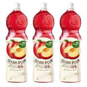 [기타]웅진 자연은 자두 1.5L x 3페트 과일주스