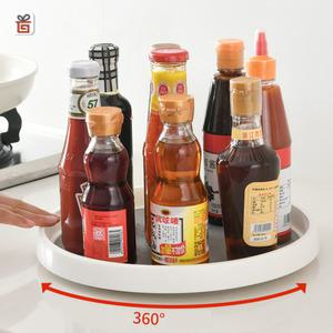 다용도 회전 트레이 냉장고 선반 깊은 곳 널브러진 화장품 등 공간 활용이 필요한 곳이면 어디든 OK