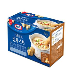 KRAFT 크래프트 스프 198g x 12 - 감자 콘 양송이 스프