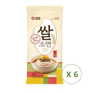 샘표 국수 쌀 소면 400g(4인분) x 6개