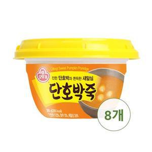 오뚜기 단호박죽 용기 285g x 8개 / 즉석죽 간편식