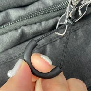 지퍼연장끈 고리형 가방 백팩 필통 자크핸들 5P