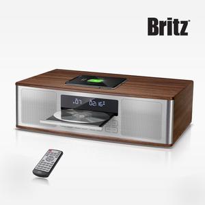 브리츠 BZ-T7600 WC 블루투스 오디오 스피커 CD플레이어 FM라디오 무선충전 알람시계 USB재생