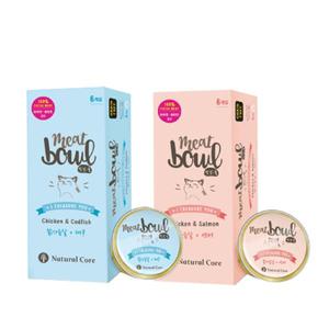 네츄럴코어 캣 밋보울 고양이 미니캔 간식 30g 6개입