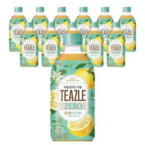 웅진 티즐제로유자그린티 500ml x 12개