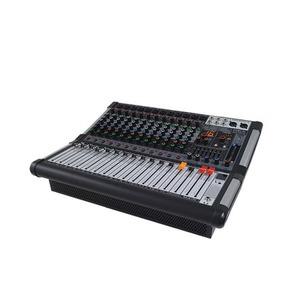 REX 500PM12 12채널 파워드믹서 500W+500W 오디오믹서 행사용믹서