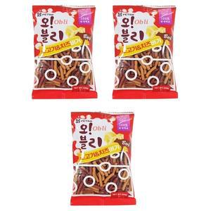 [OFM89518]오블리 소고기 치즈버거 100g 3P 노즈워크 간식