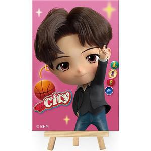 [OFM6Q27P]타이니탄 슈가 Dynamite 보석십자수 이젤세트