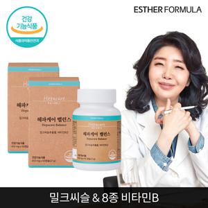 여에스더 헤파케어 밸런스(밀크씨슬+비타민B) 2개
