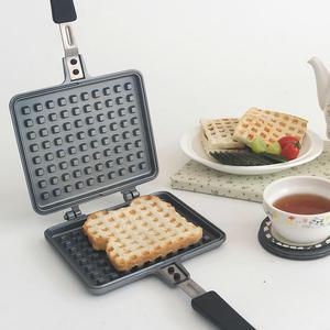 IH 인덕션 이브로 사각 와플 양면 후라이팬