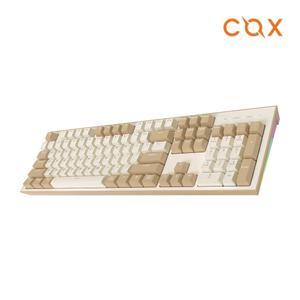 클롬 COX 콕스 CK01 SAHARA HUANO 퀵스압 이중사출 게이밍 기계식 키보드 (적축)