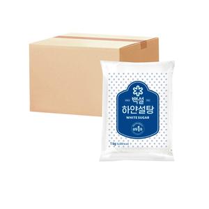 백설 하얀설탕1kg 16개 (1박스포장)