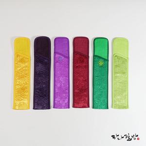 누비부채집|부채케이스|부채주머니(천부채 사이즈에 적합| 색상은 랜덤임)