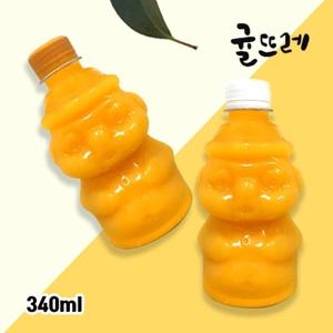 제주직송 귤뜨레 향기로운 감귤 천혜향 하르방 주스 340ml 10개